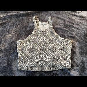 Crop top tank top